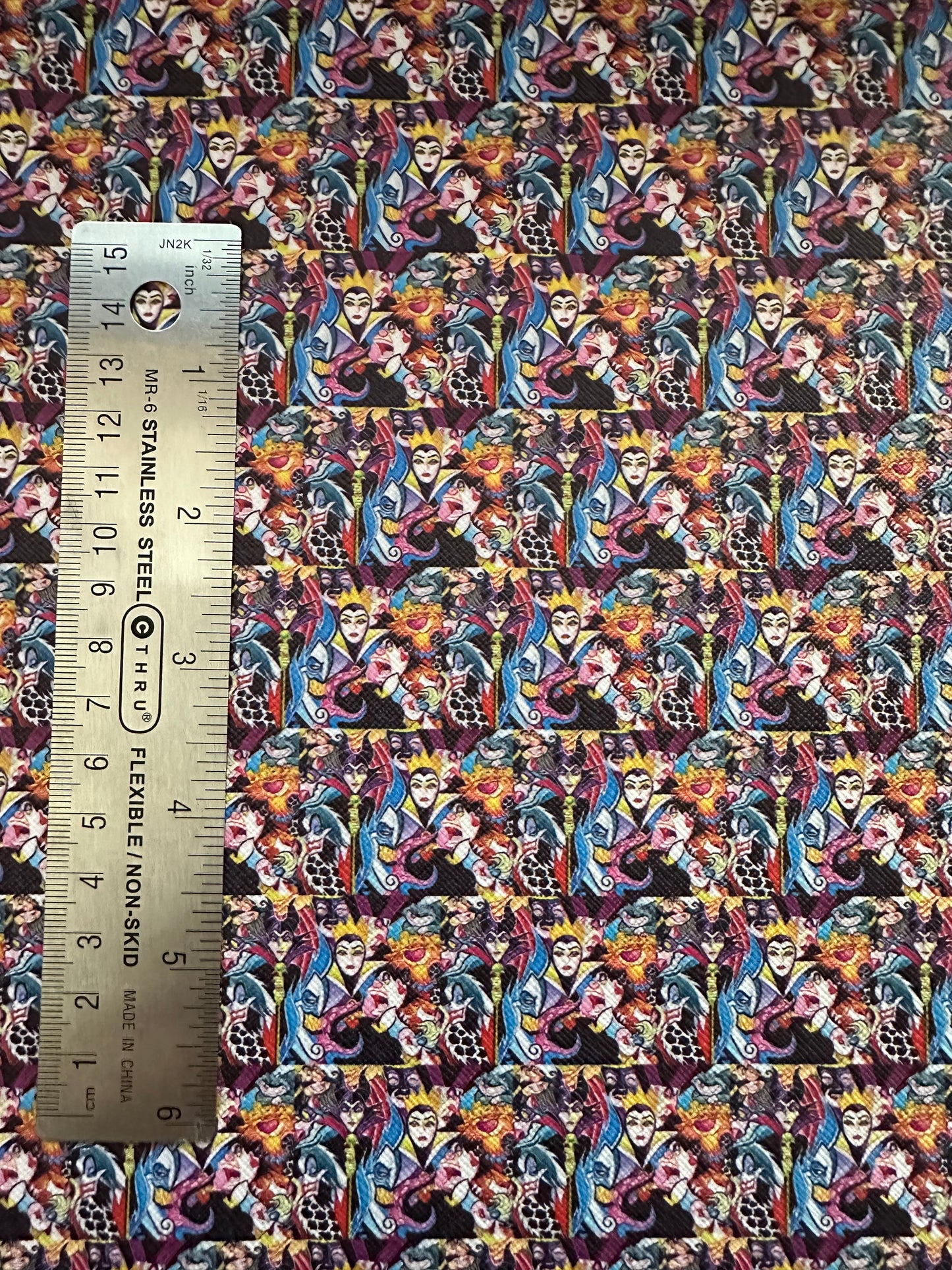 Vinyl faux leather cuts