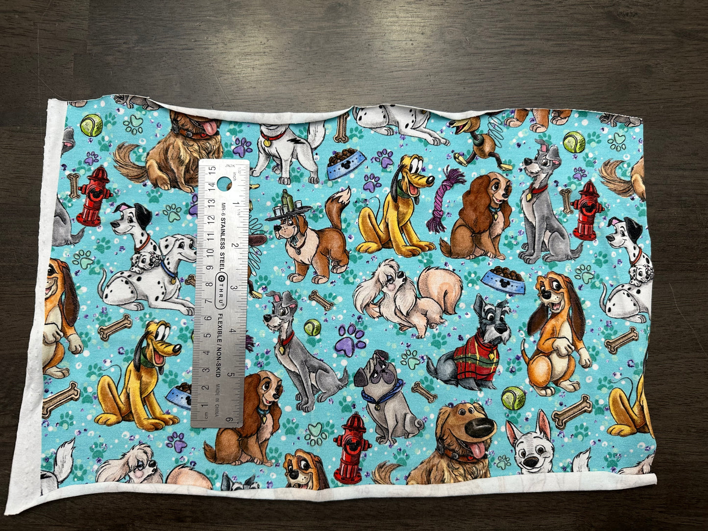Cotton LYCRA tumbler and remnant cuts
