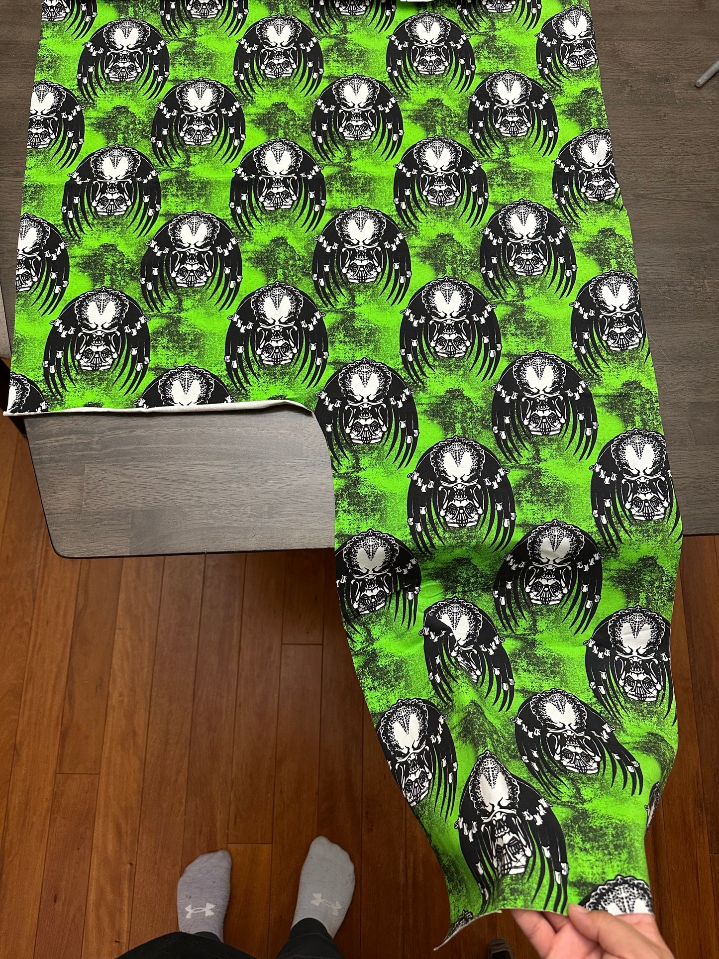 Cotton LYCRA tumbler and remnant cuts