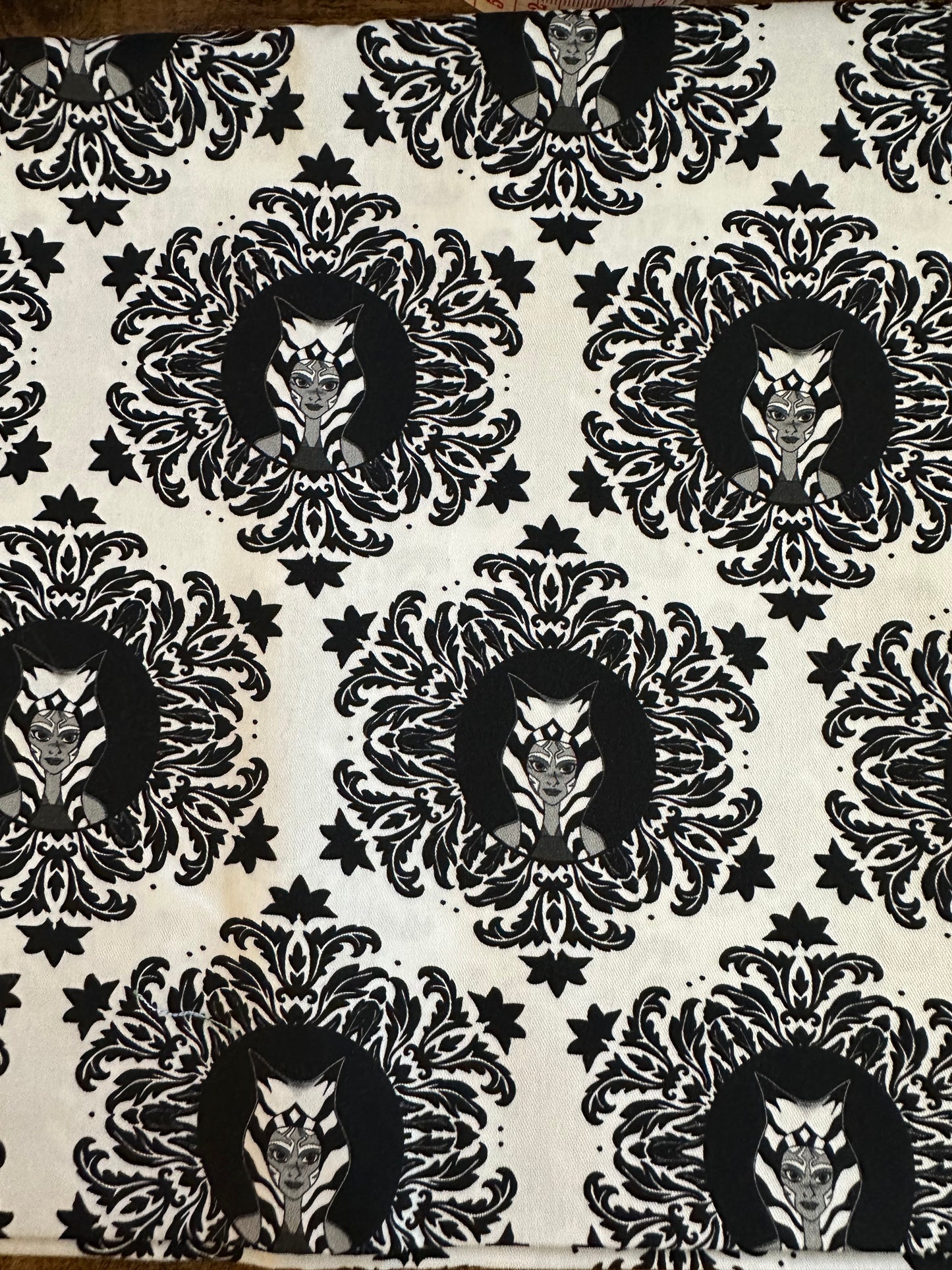 SW character COTTON FABRIC