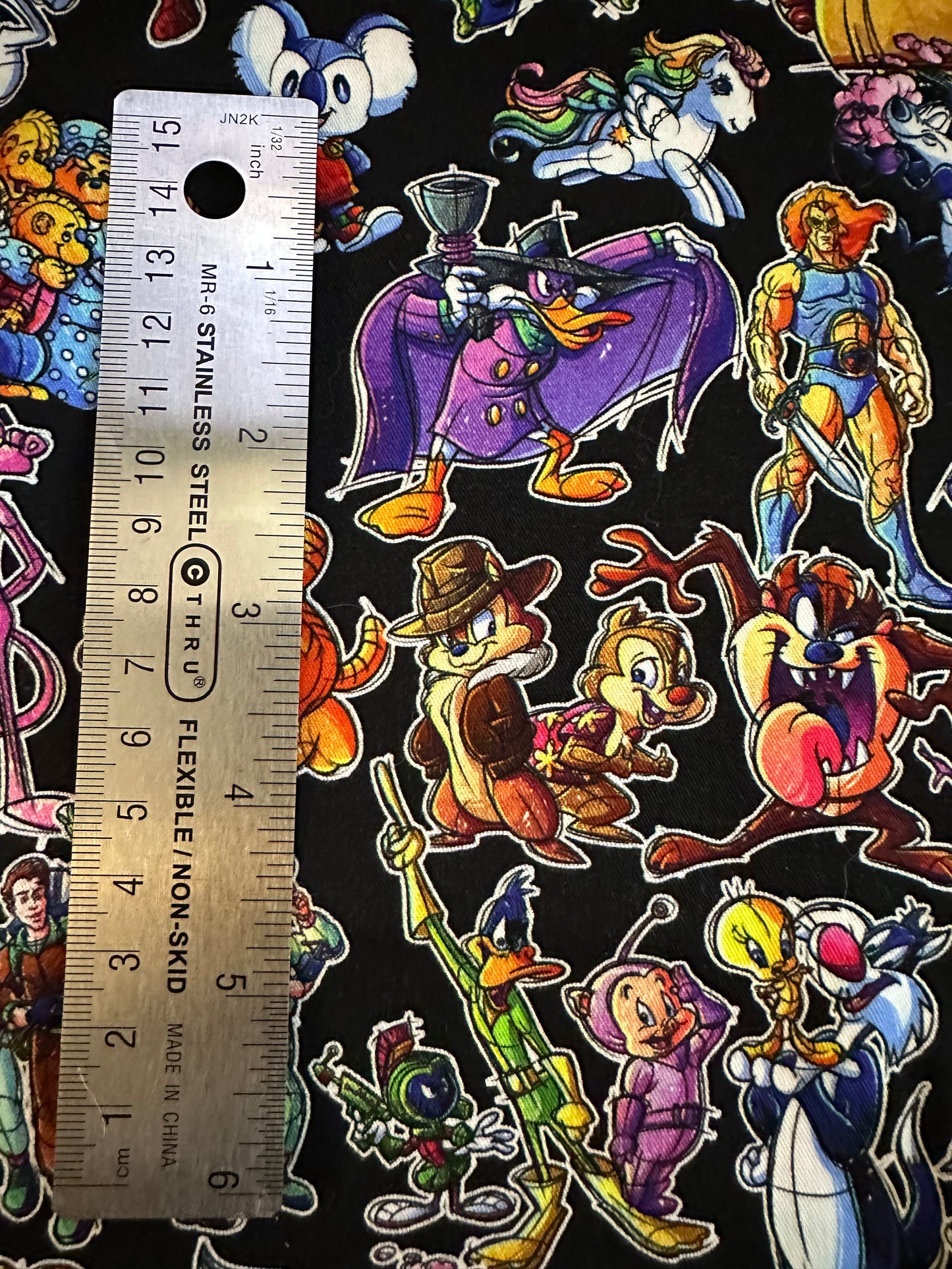 TV characters cartoon COTTON FABRIC