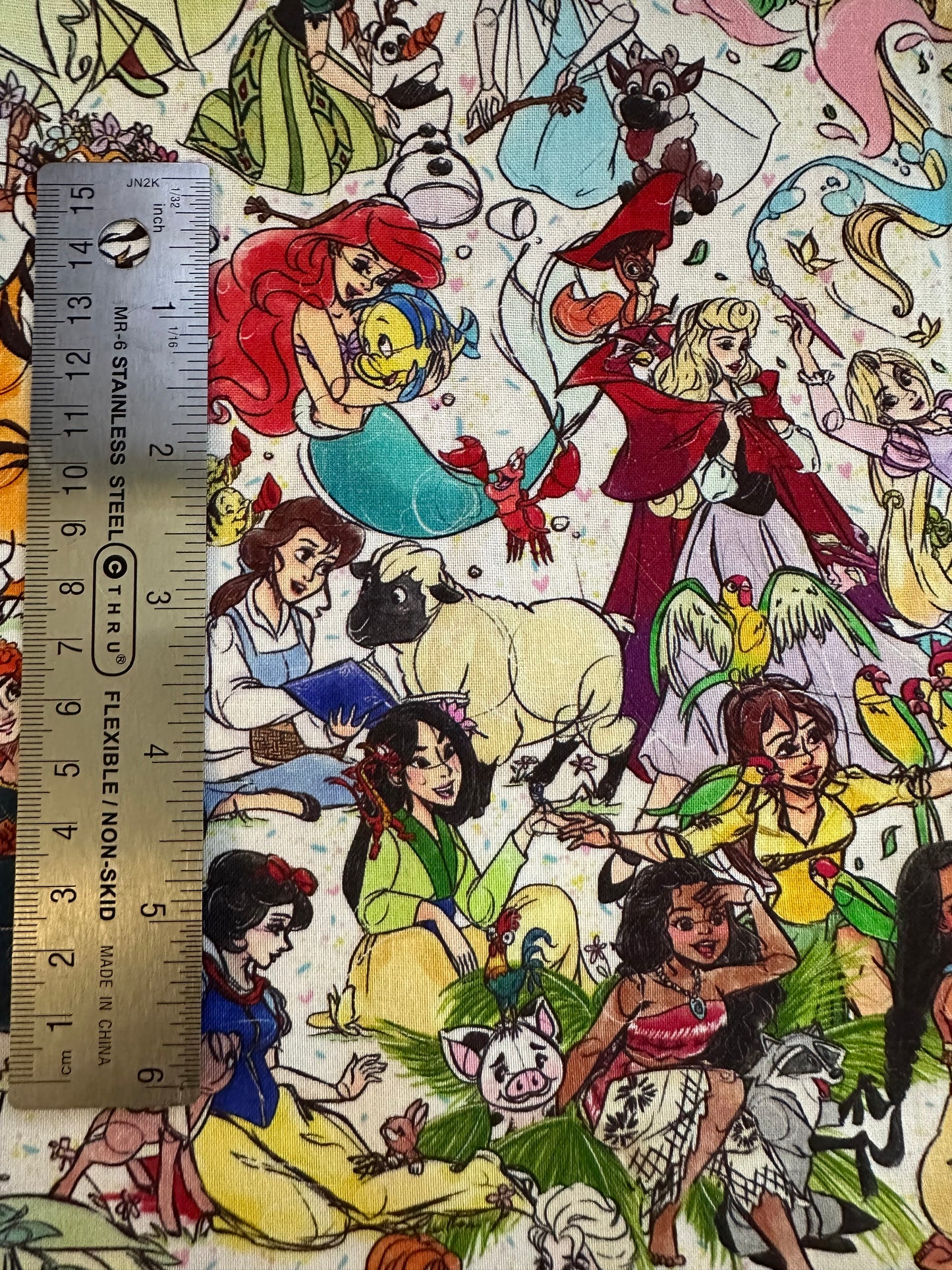 Princesses COTTON FABRIC