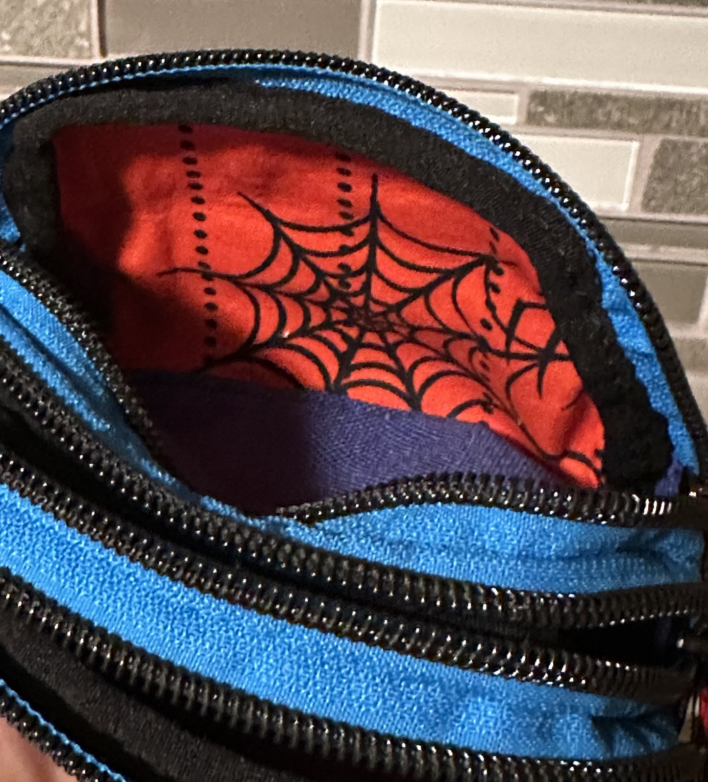 Audrey III pouch - Spidey