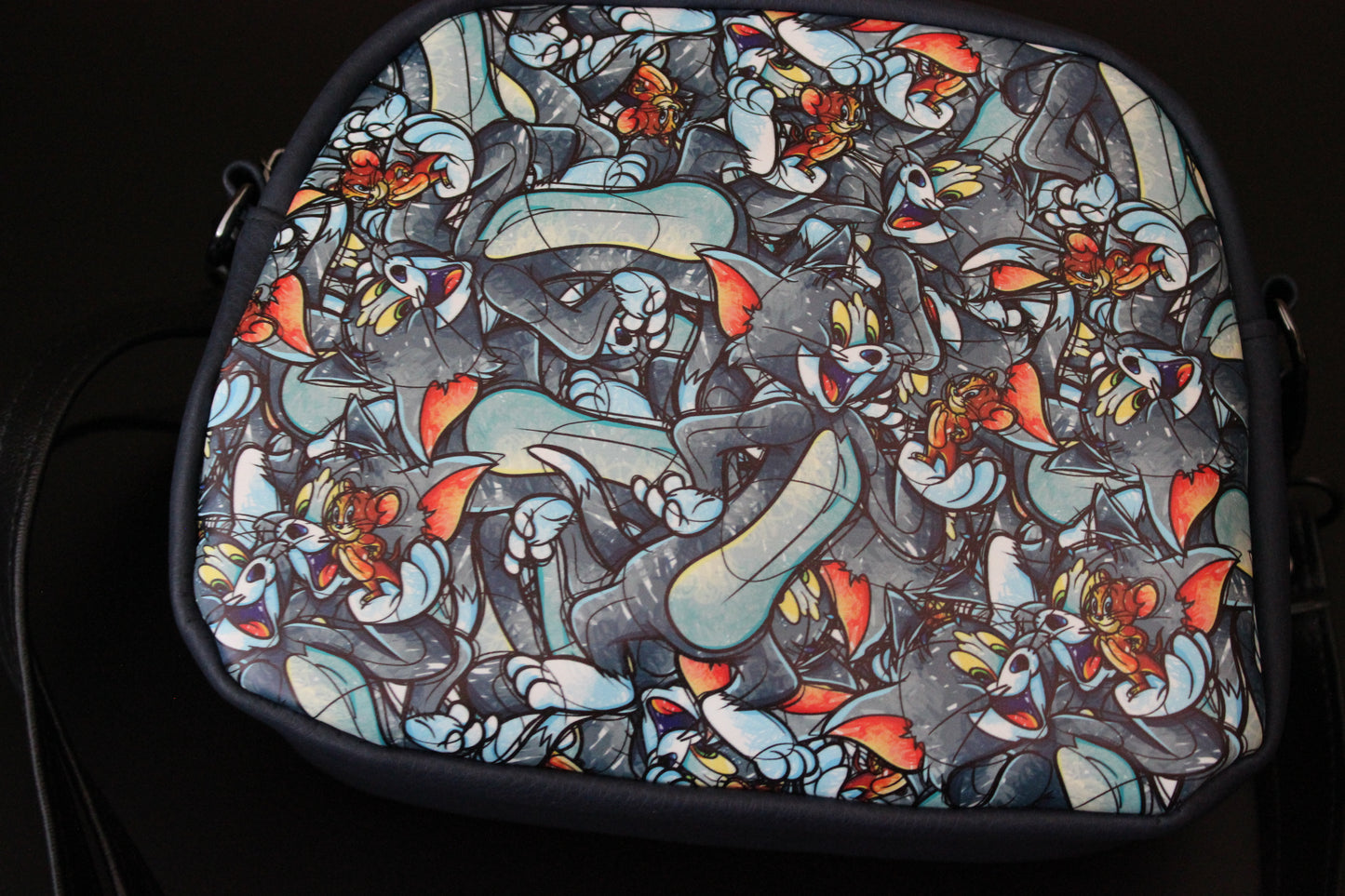 Cartoon Itty Bitty Bowler Bag