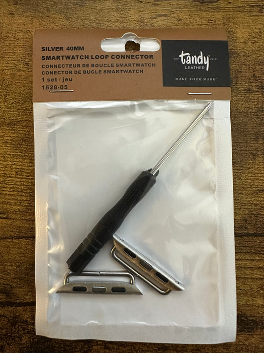 Watch band connectors for apple