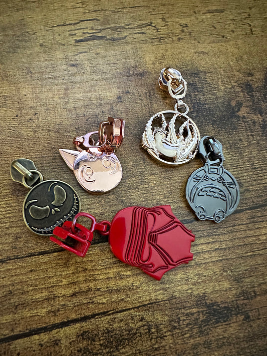 Assorted #5 Zip Pulls
