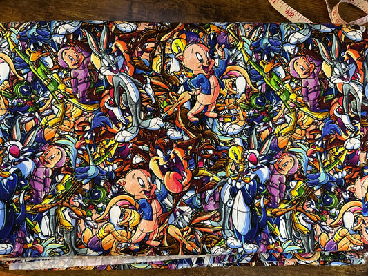 Cartoon Loonies COTTON FABRIC