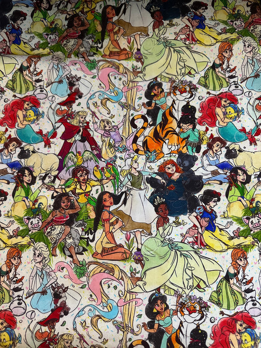 Princesses COTTON FABRIC