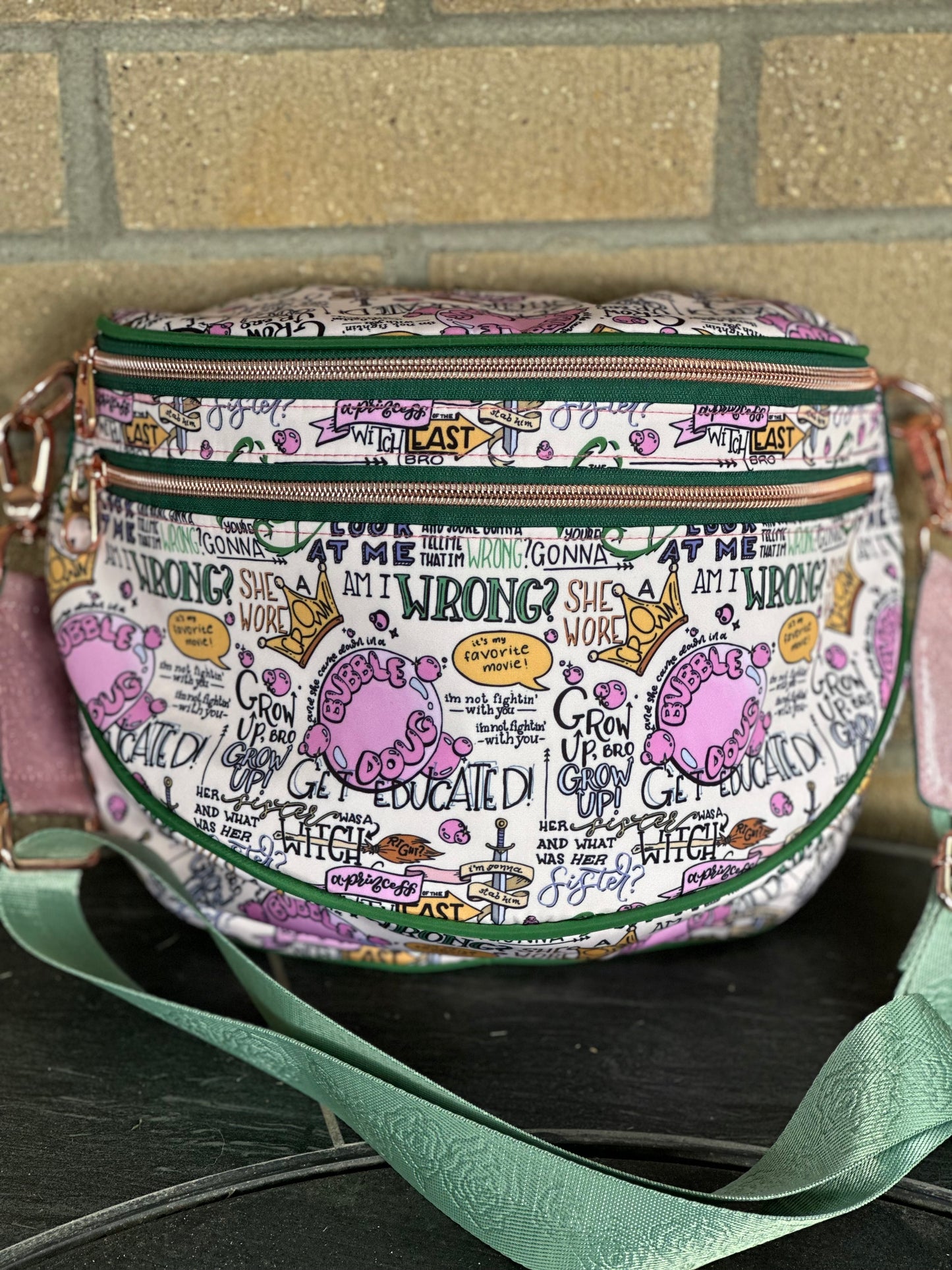 East and West witch - Hellcat Crossbody bag