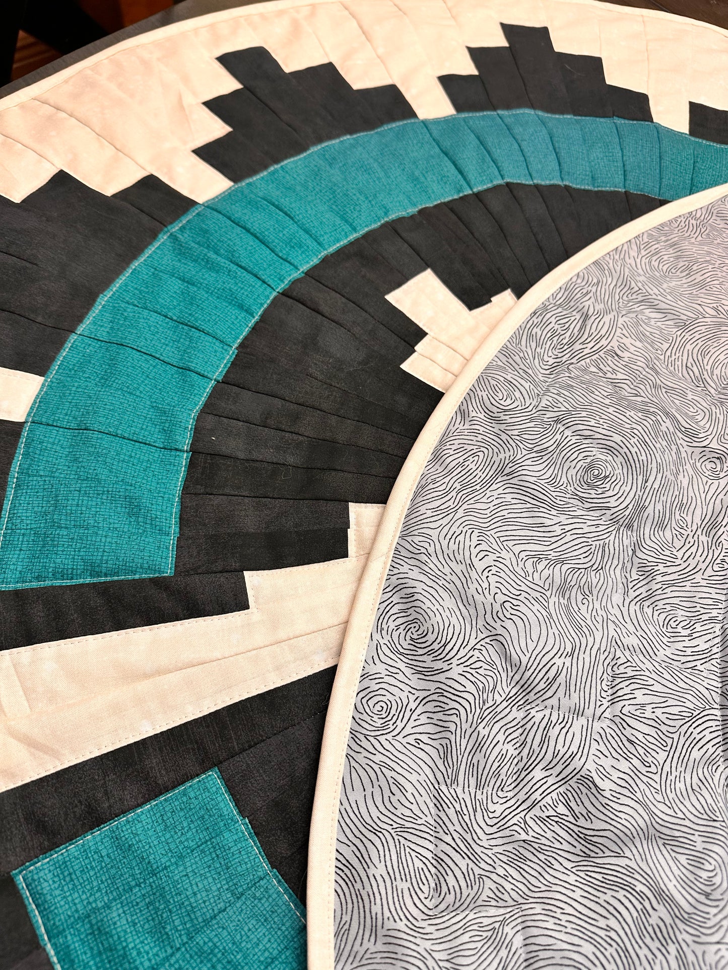 Baby quilt - Navajo Wedding Basket