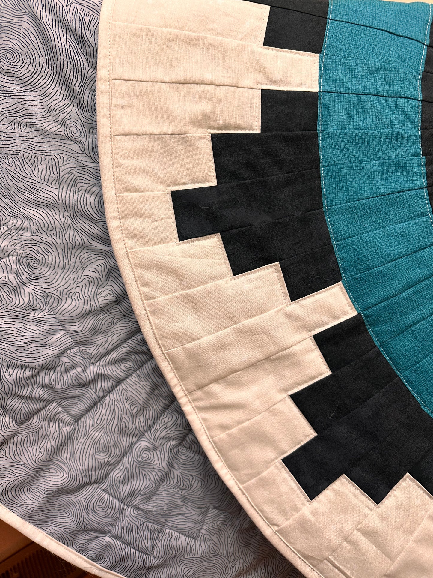Baby quilt - Navajo Wedding Basket