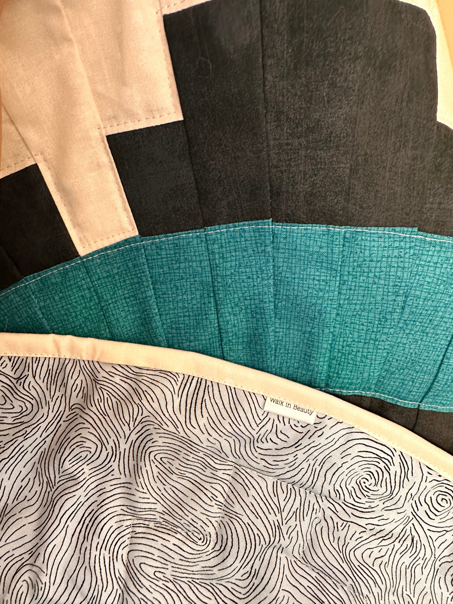 Baby quilt - Navajo Wedding Basket