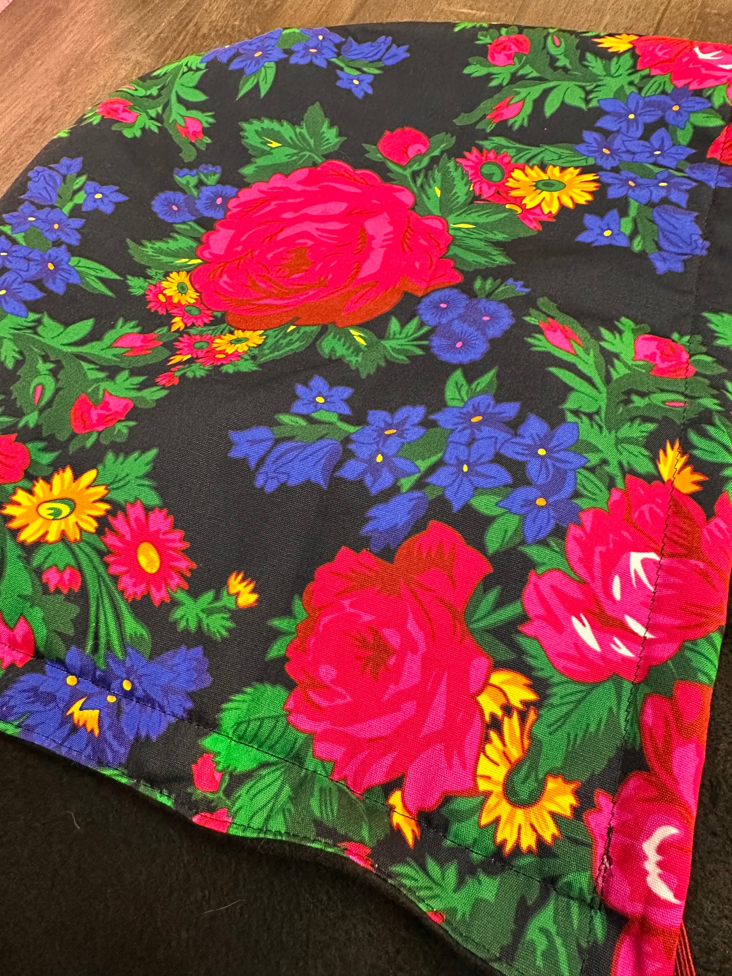 Balaclava - masani floral in black